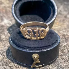 Antique 1918 Date Ring