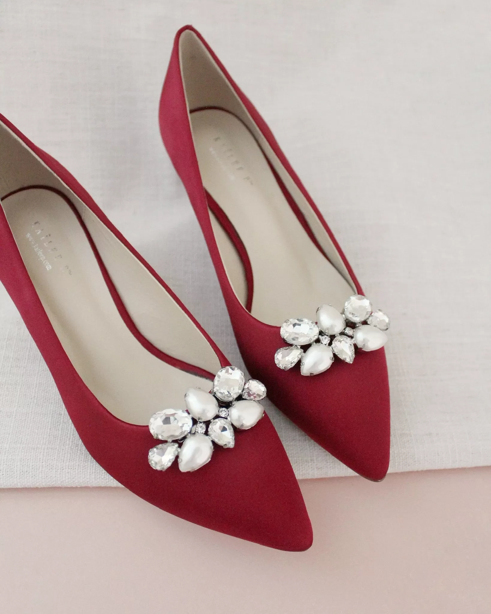 Aria Teardrop Shoe Clips