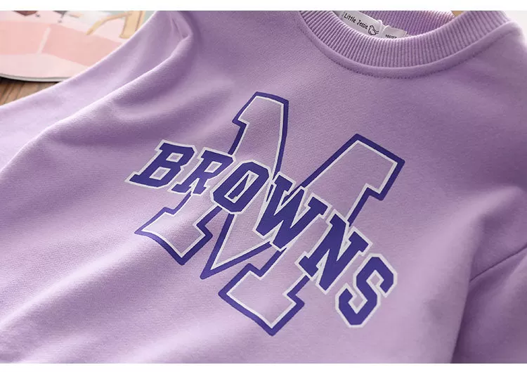 Baby Kid Girls Letters Hoodies Swearshirts