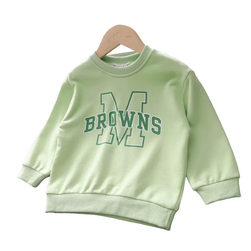 Baby Kid Girls Letters Hoodies Swearshirts