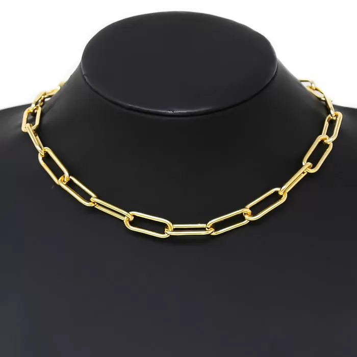 Basic Chain Short Necklace