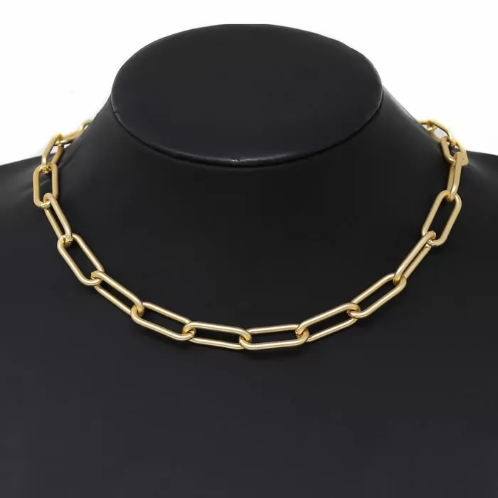 Basic Chain Short Necklace