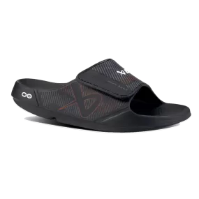 BAUER OOFOS NEXT GAME SPORT FLEX SLIDE BLACK SENIOR