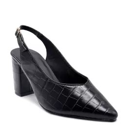 Black Formal Sling Back 085476