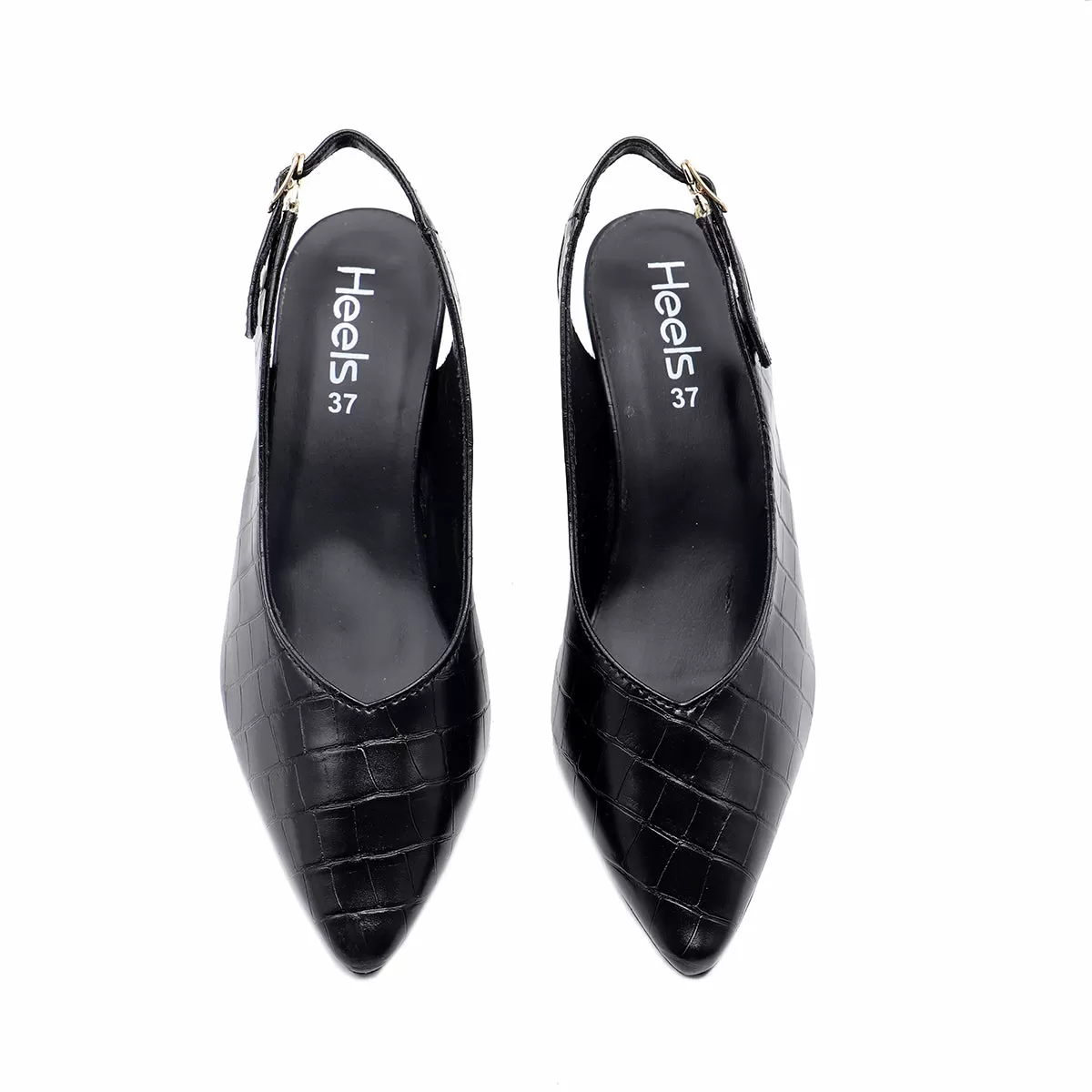 Black Formal Sling Back 085476