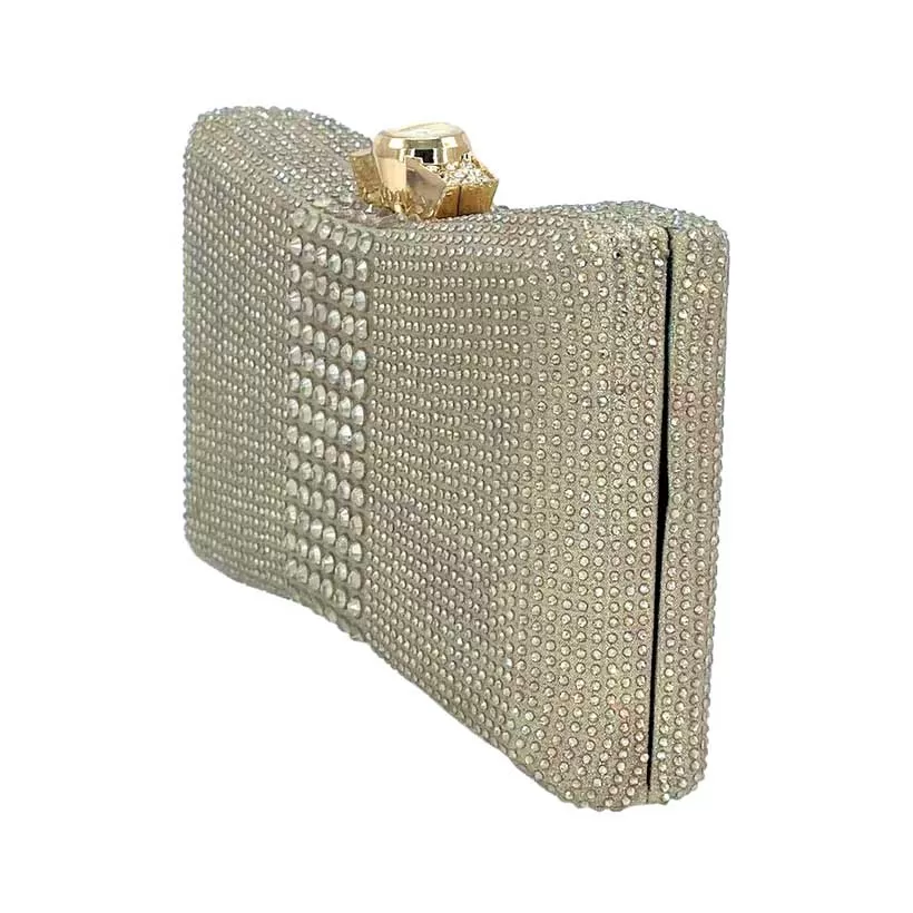 Bling Evening Clutch Crossbody Bag