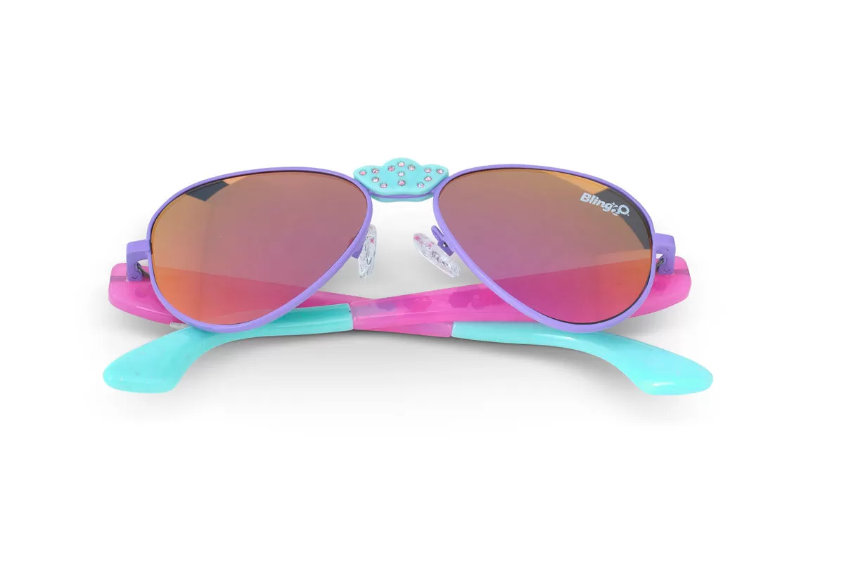 Bling2o Hampton Beach Sunglasses - Sun Tan Turquoise