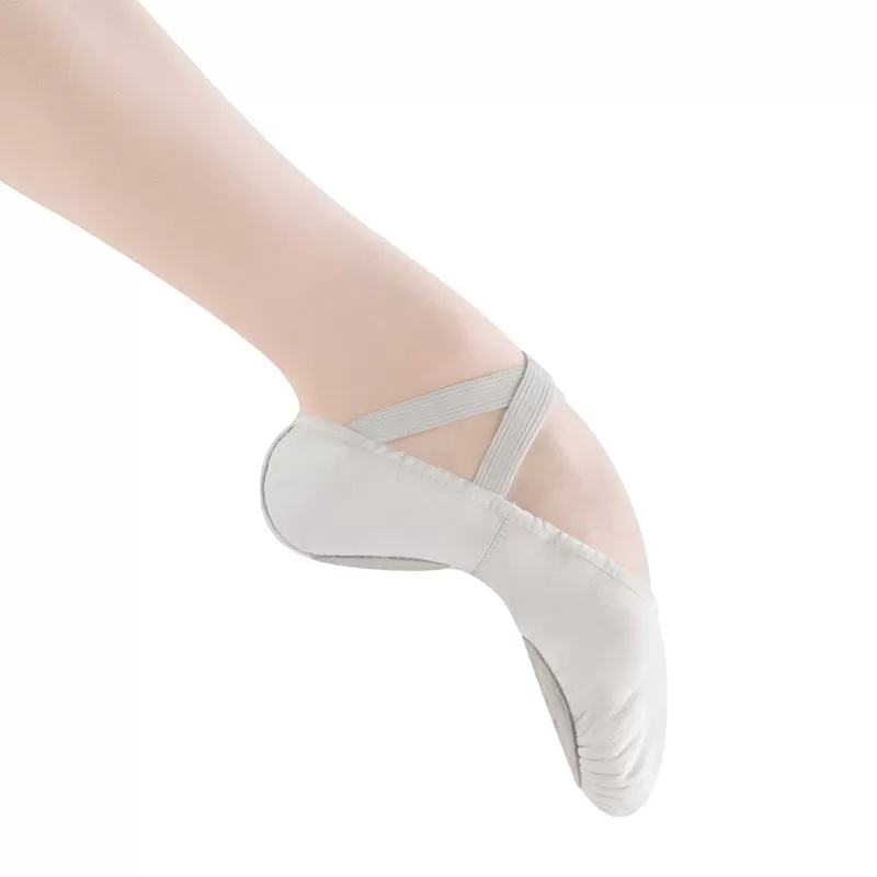 Bloch Prolite II Leather Ballet Slippers - White