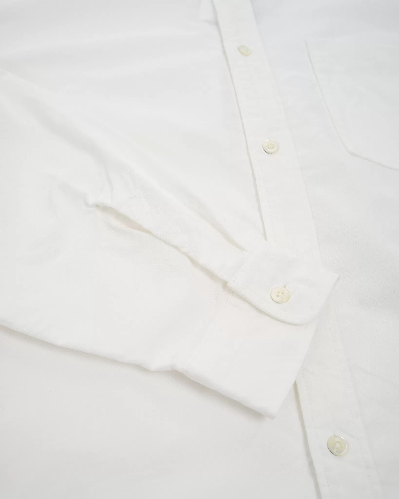 Button Down Wind Shirt White