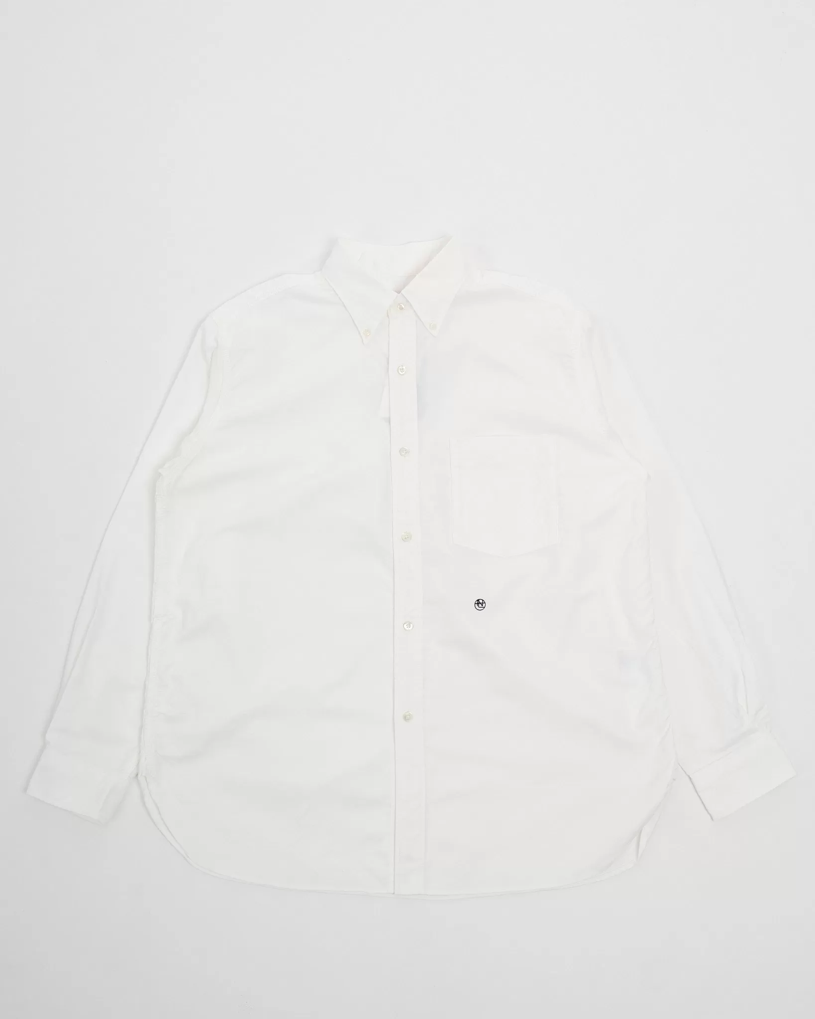 Button Down Wind Shirt White