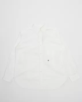 Button Down Wind Shirt White