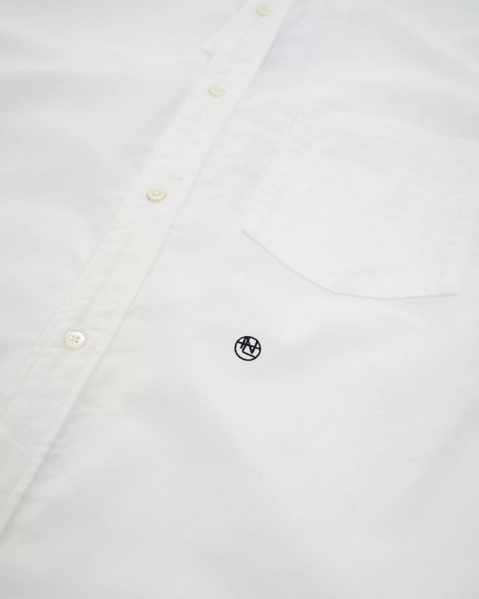 Button Down Wind Shirt White