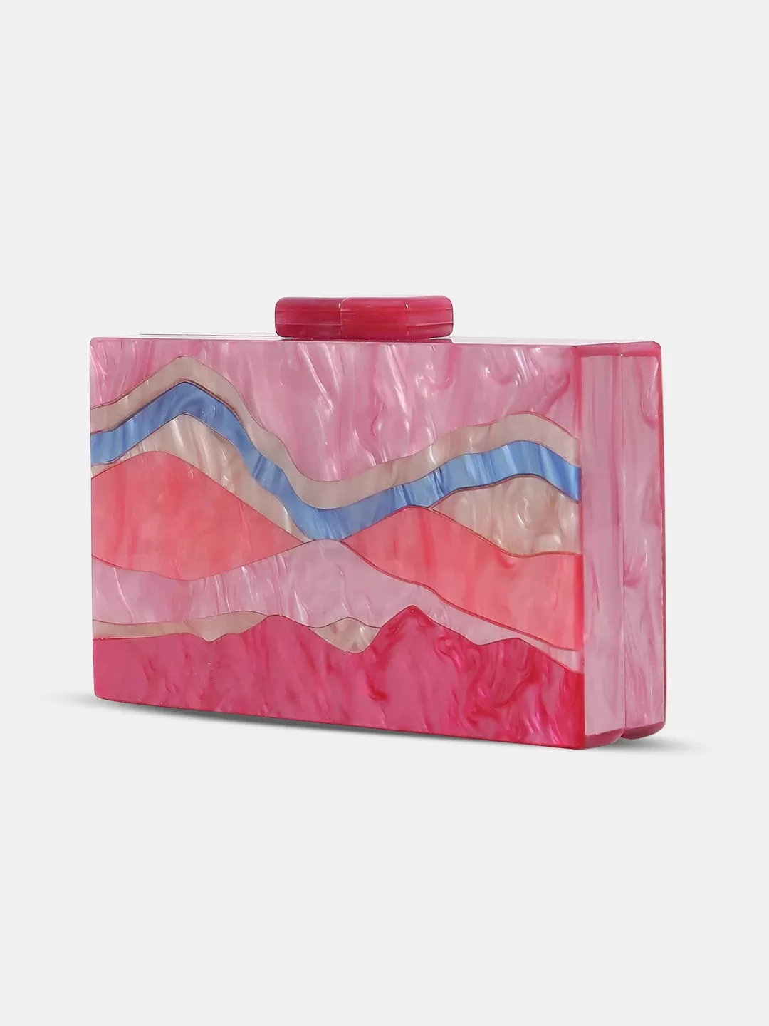 Caprese Gia Clutch Small Pink