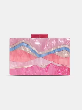 Caprese Gia Clutch Small Pink