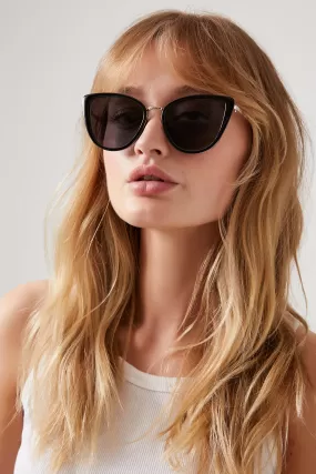 Cat-Eye Frame Sunglasses