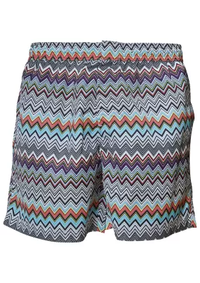 Chevron Swim Shorts