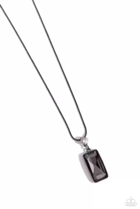 Cosmic Curator Black Necklace - Paparazzi Accessories