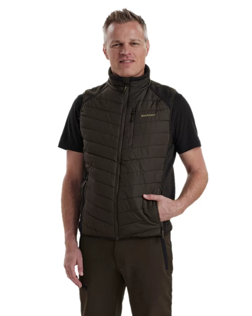 Deerhunter Moor Padded Waistcoat with Knit