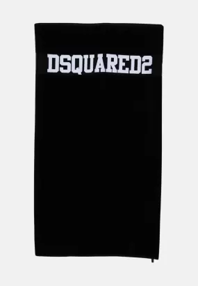 Dsquared2 Telo Mare Nero Beach Towel 2024