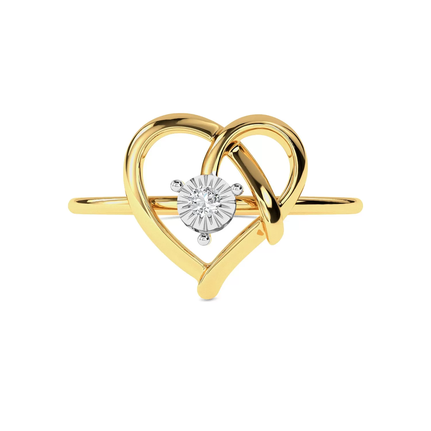 Entwined In Love Ring