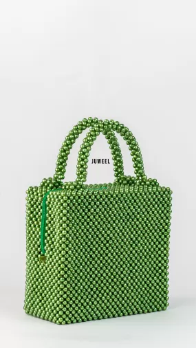 Esi Top Handle Tote Bag - Green