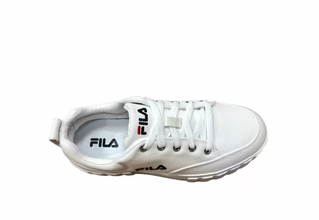 Fila women's canvas sneakers shoe with wedge Sandblast 1011209.1FG white