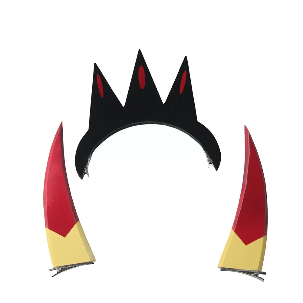 Hazbin Hotel Charlie Mornings Cosplay Headband Halloween Carnival Costume Accessories