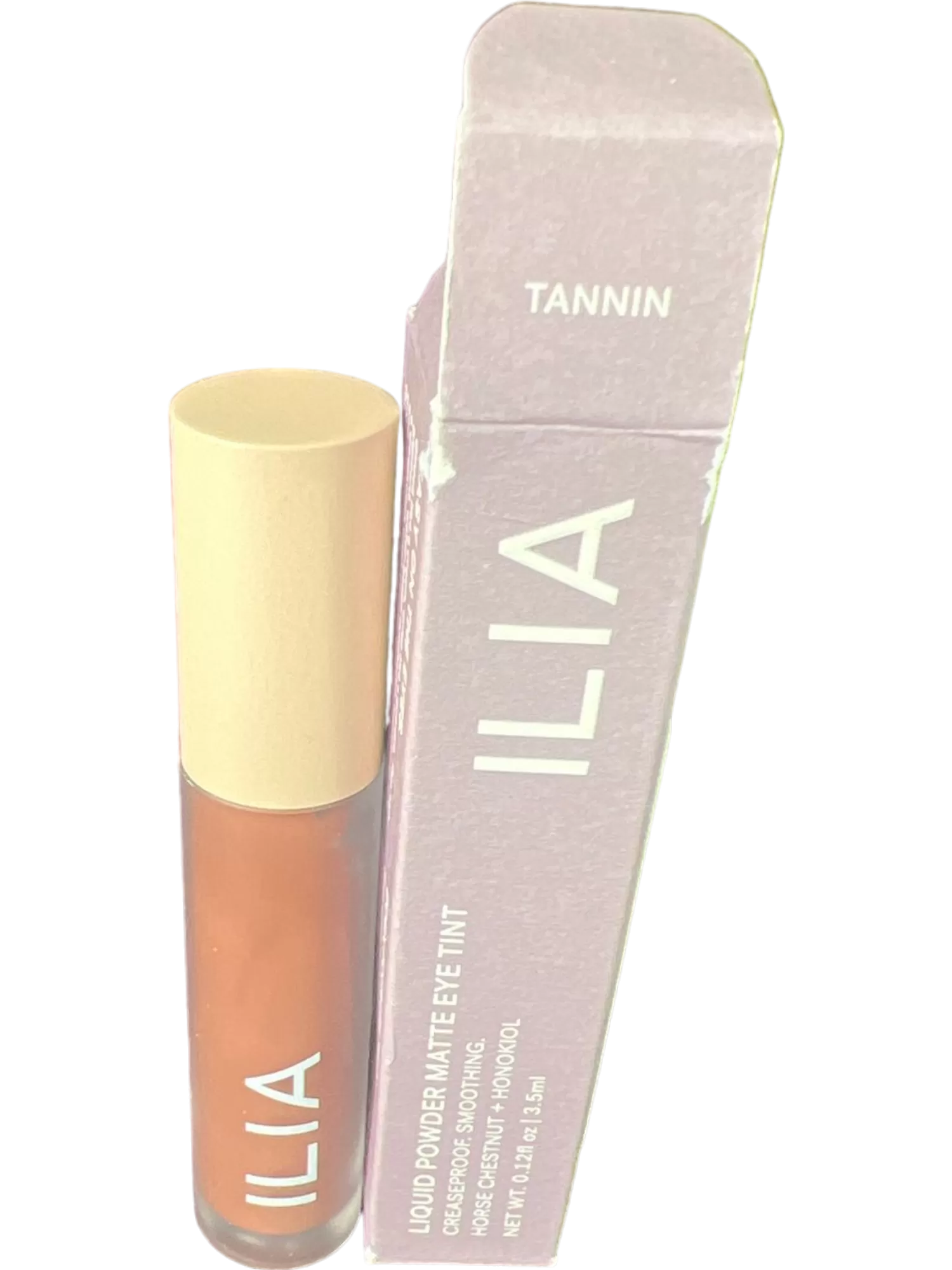 Ilia Beauty Liquid Powder Matte Eye Tint in Tannin .1 oz