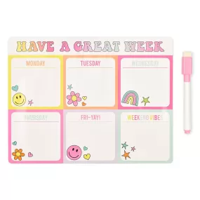 iScream Days of the Week Dry Erase Board