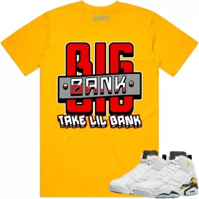 Jordan MVP 678 Yellow Ochre Shirt to Match - RED BIG BANK