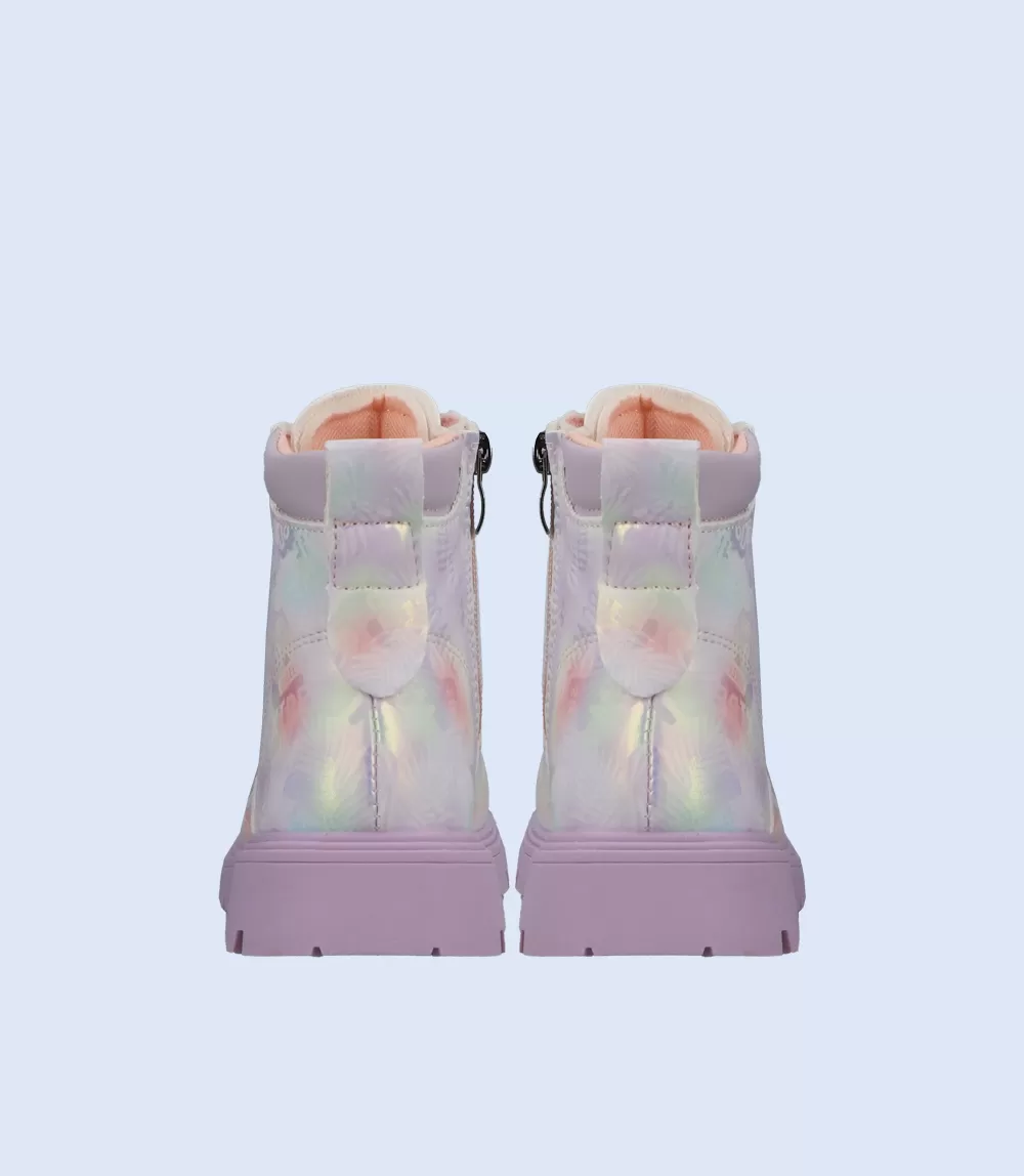 KG0074-LILAC-Girls Casual Shoe