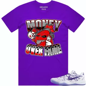 Kobe 8 Court Purple 8s Shirt to Match - RED MOF