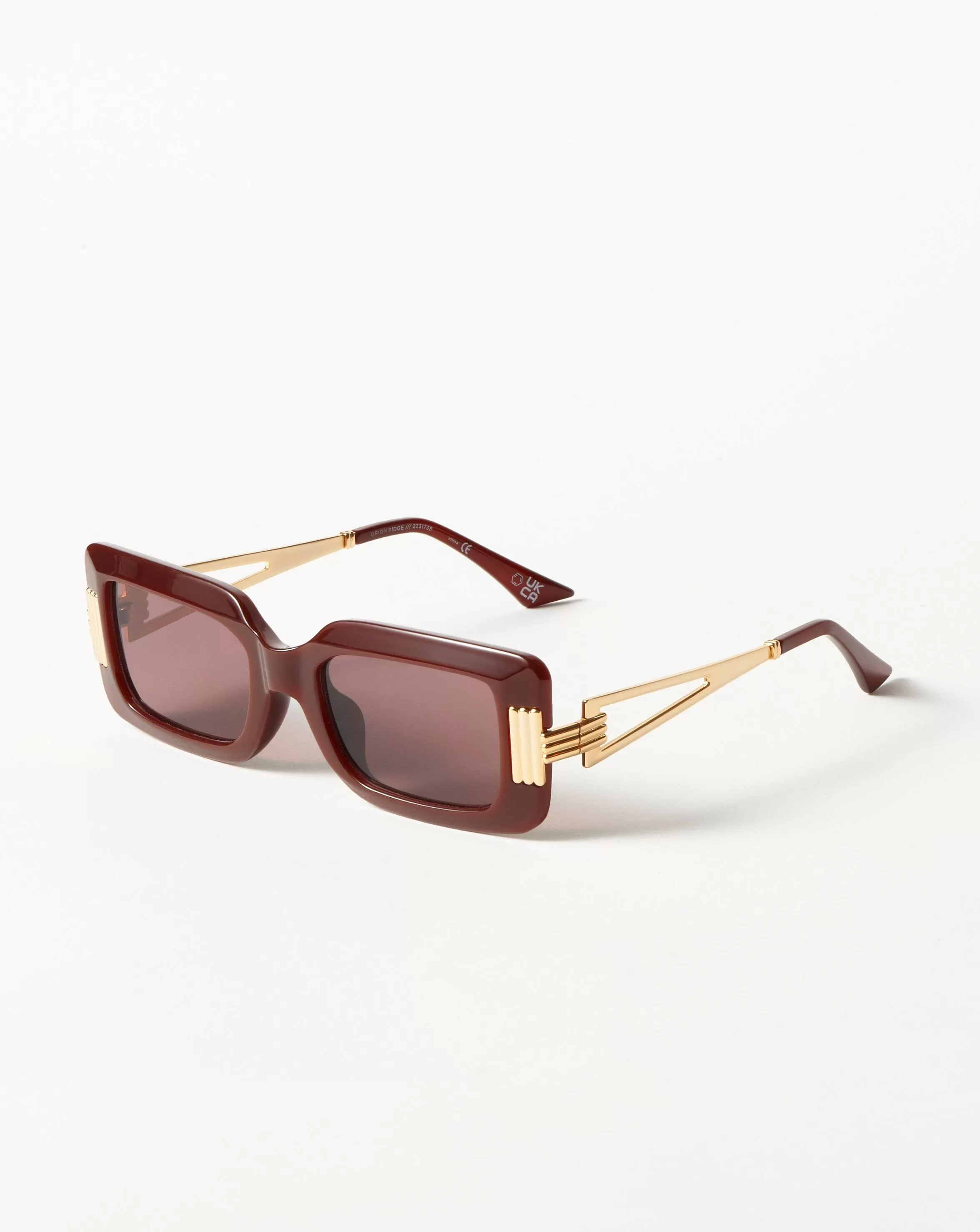 Le Specs Orion Ridge Sunglasses | Burgundy