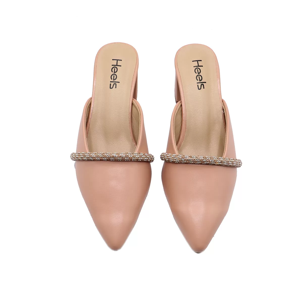 Light Pink Formal Mule 037015