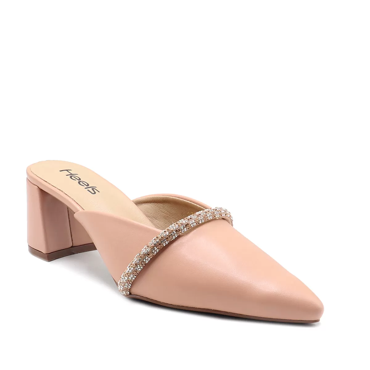 Light Pink Formal Mule 037015