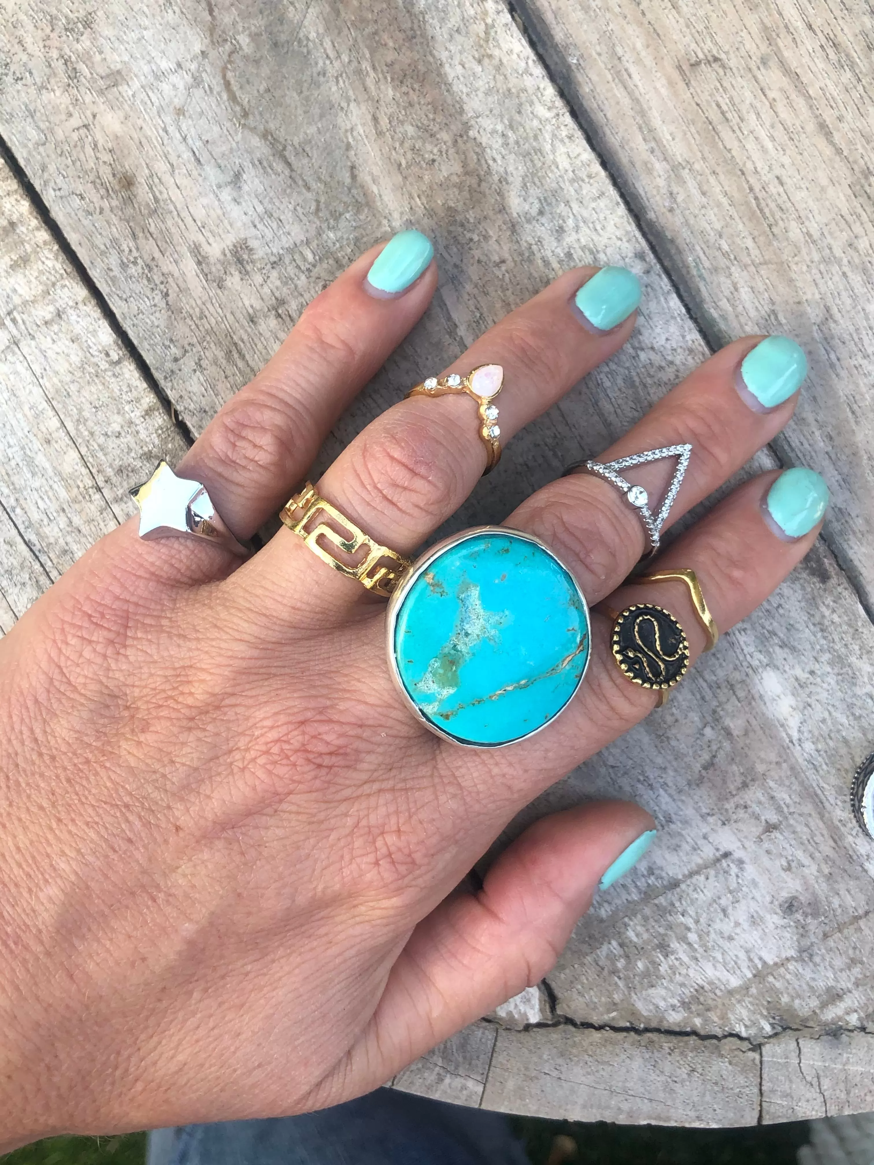 LUNA TURQUOISE RING