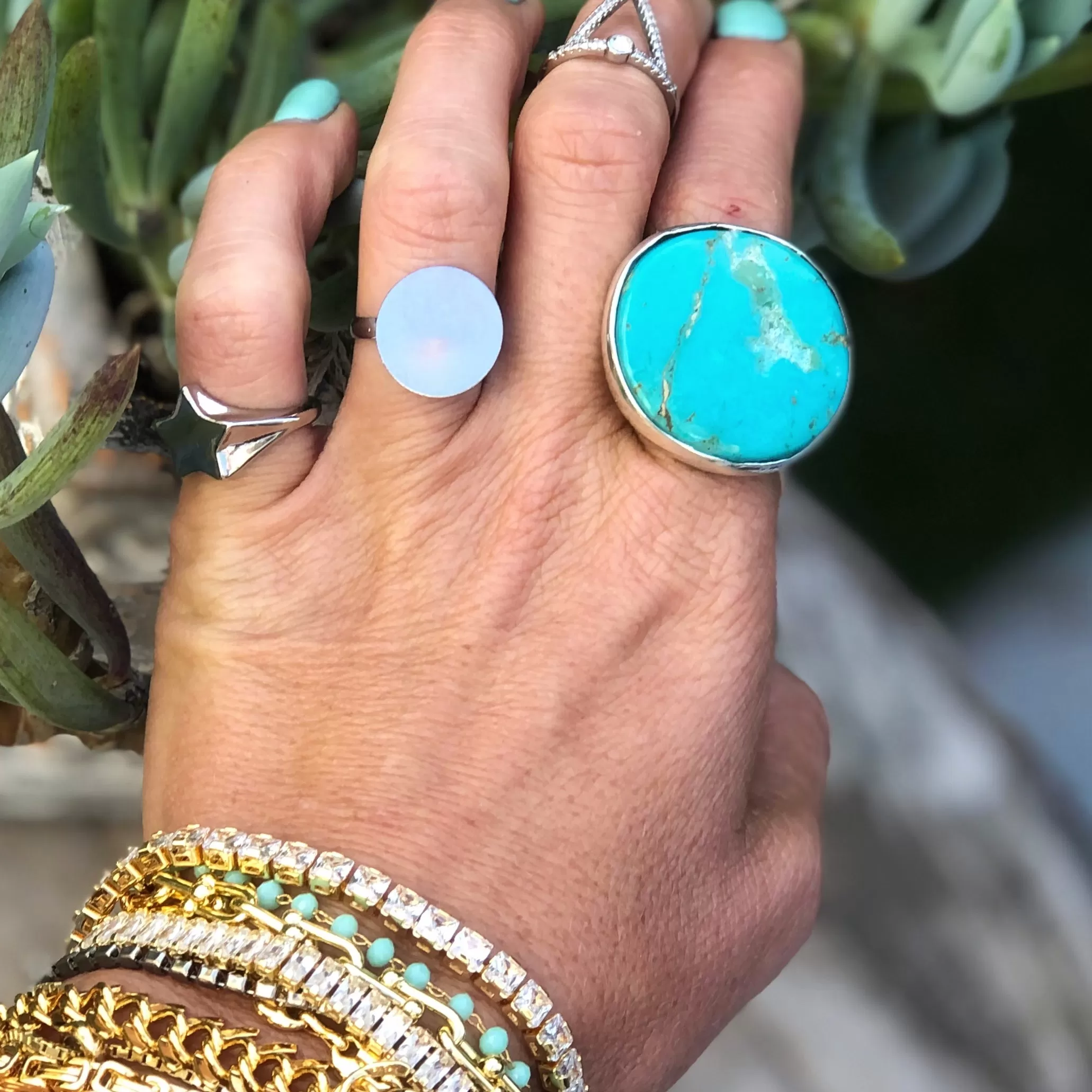 LUNA TURQUOISE RING