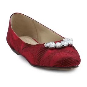 Maroon Formal Pumps G50305