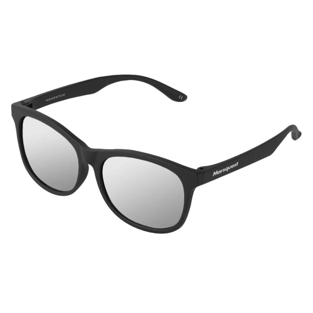 Marsquest Momentum Sunglasses - Carbon Black & Silver