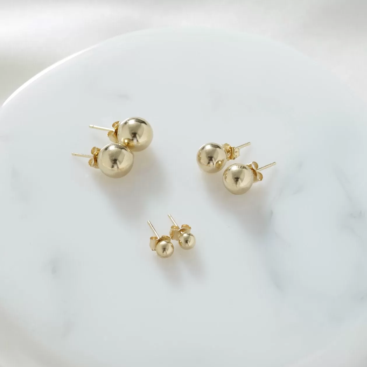 Medium Ball Earrings