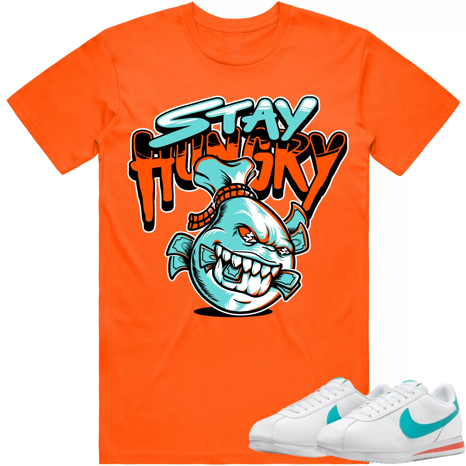 Miami Cortez Dolphins Shirt to Match - MIAMI STAY HUNGRY