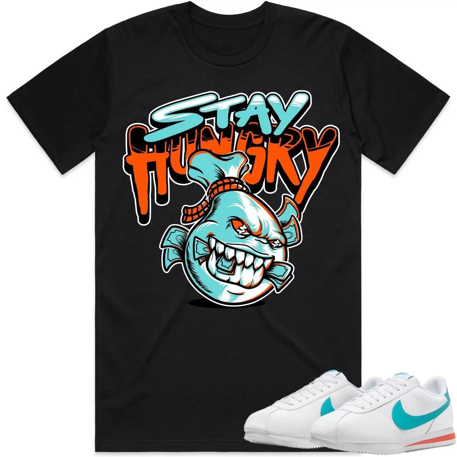 Miami Cortez Dolphins Shirt to Match - MIAMI STAY HUNGRY