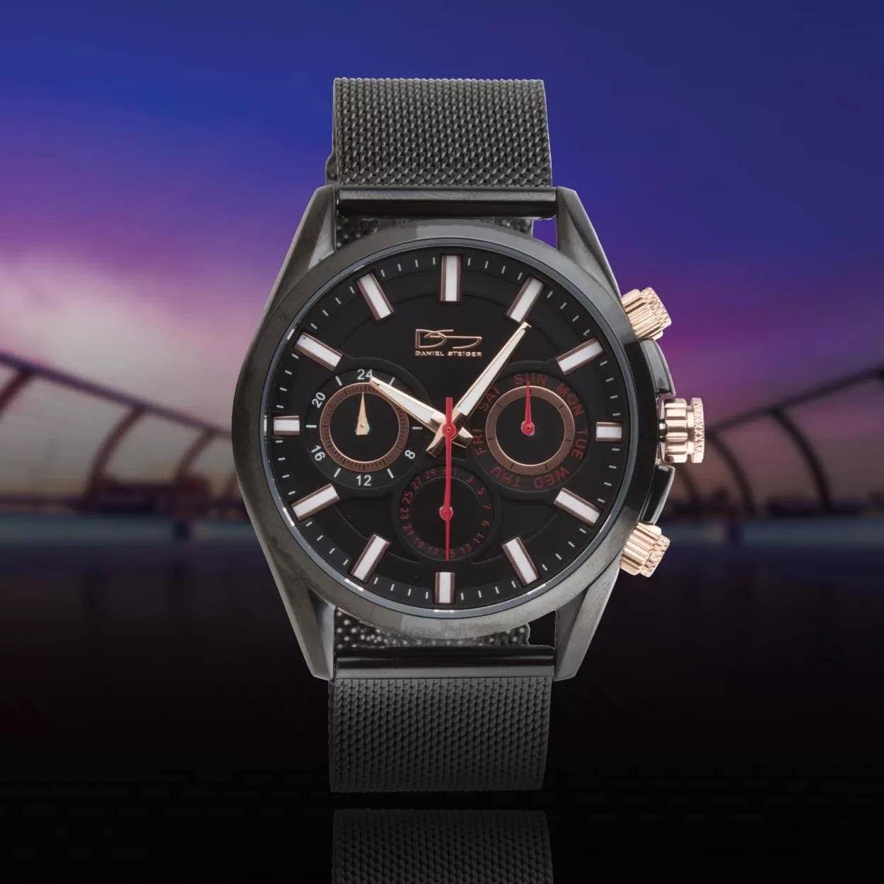 Milanese Sport Black Watch