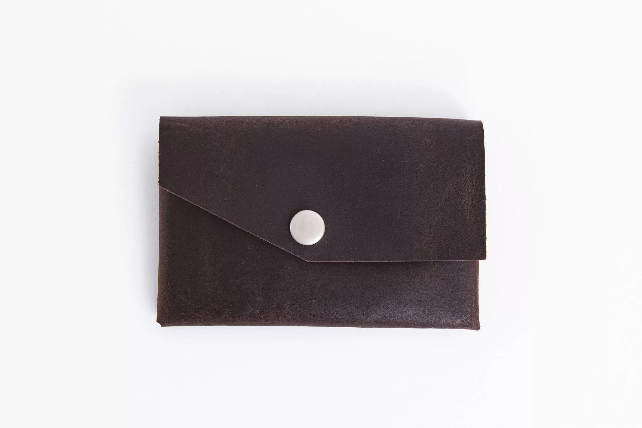 Minimalist seamless wallet/ OAK BROWN