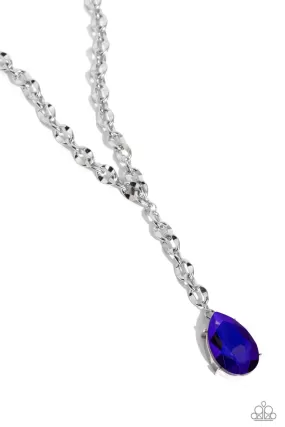 Paparazzi Benevolent Bling Purple Necklace & Earring Set