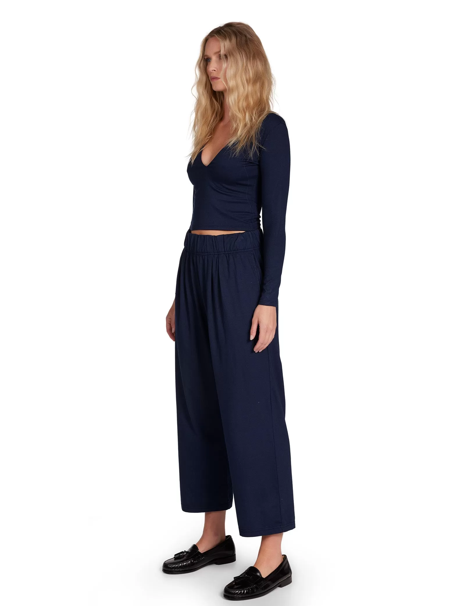 Penny Pleat Front Pant