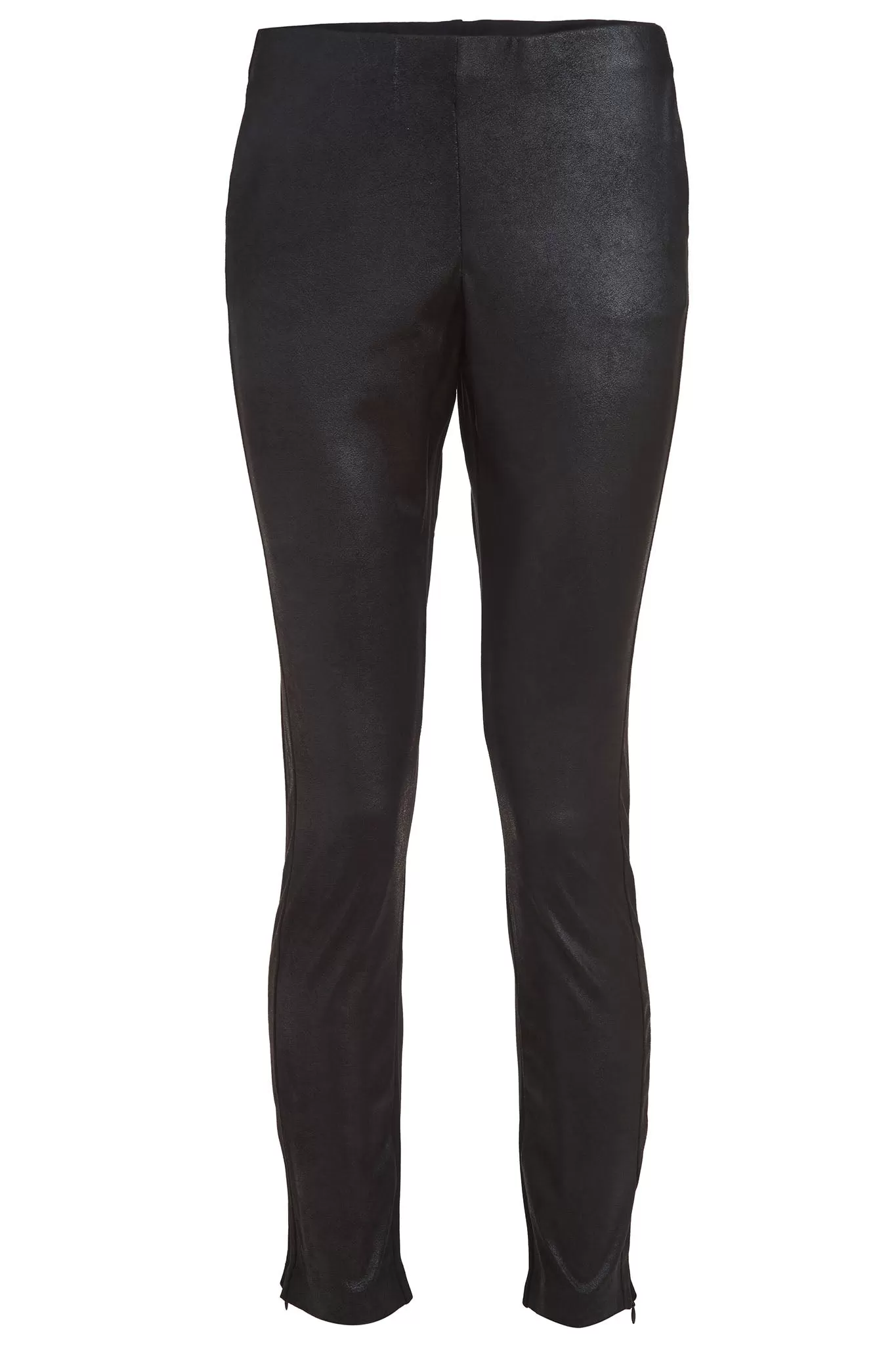 Perfect Black Pants - The Thompson Matte Suede Stretch Pant