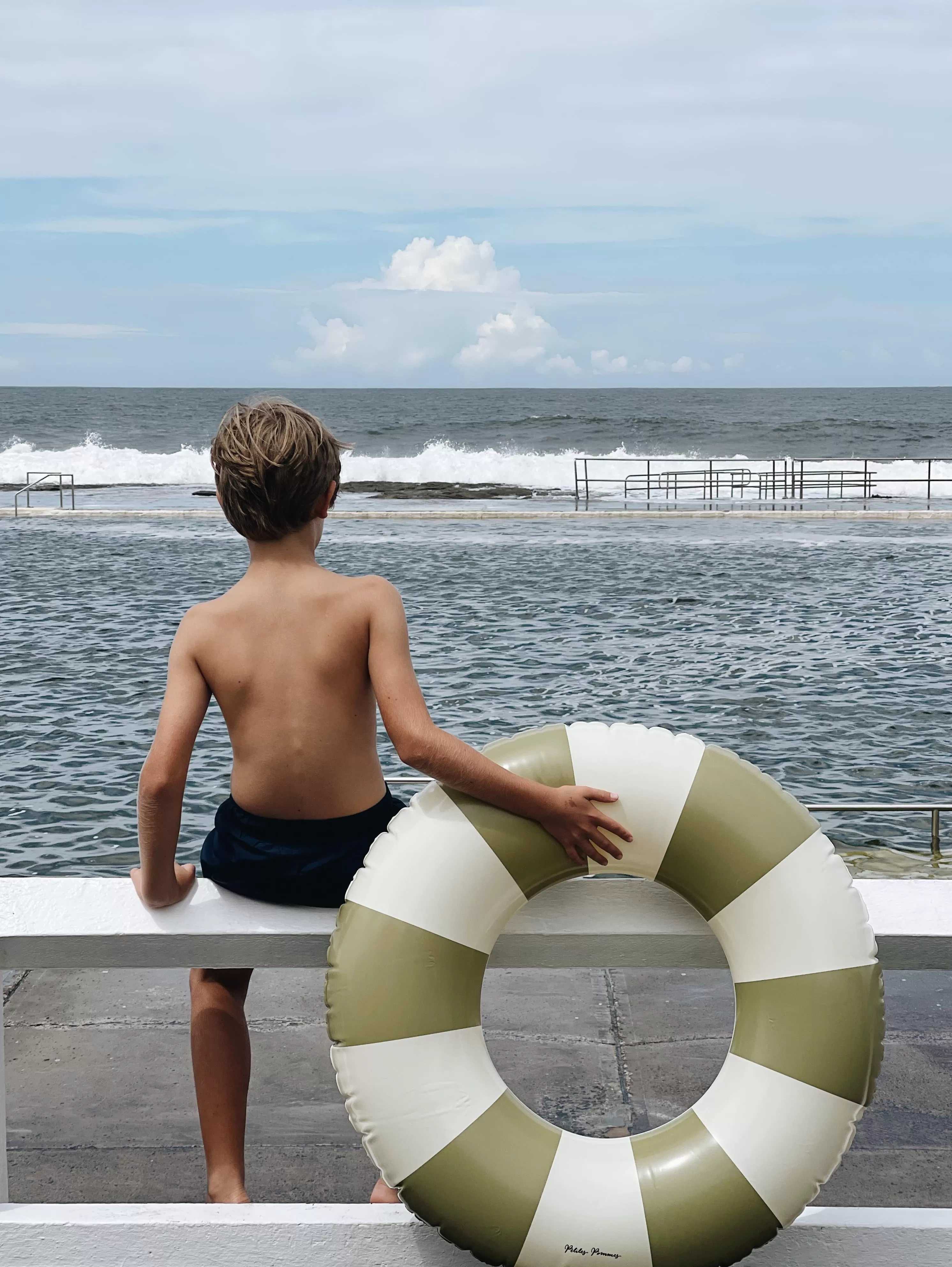 Petites Pommes | Sally Swim Ring - Terra Verde 90cm (6  years)