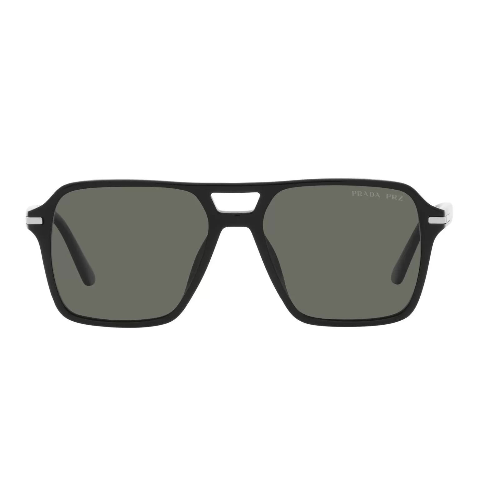 PR20YS SQUARE FRAME SUNGLASSES - BLACK