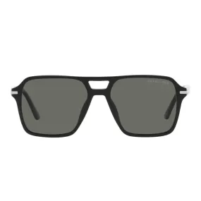 PR20YS SQUARE FRAME SUNGLASSES - BLACK